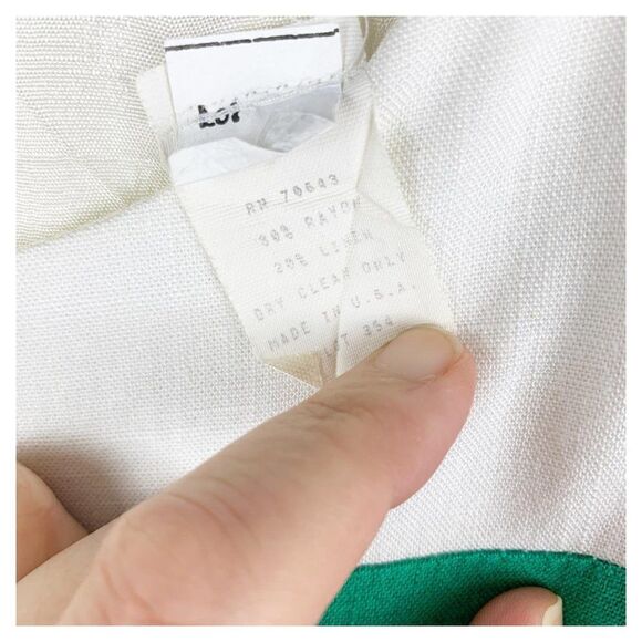 Jessica Howard Vintage Linen Striped Sheath Dress - Picture 7 of 12